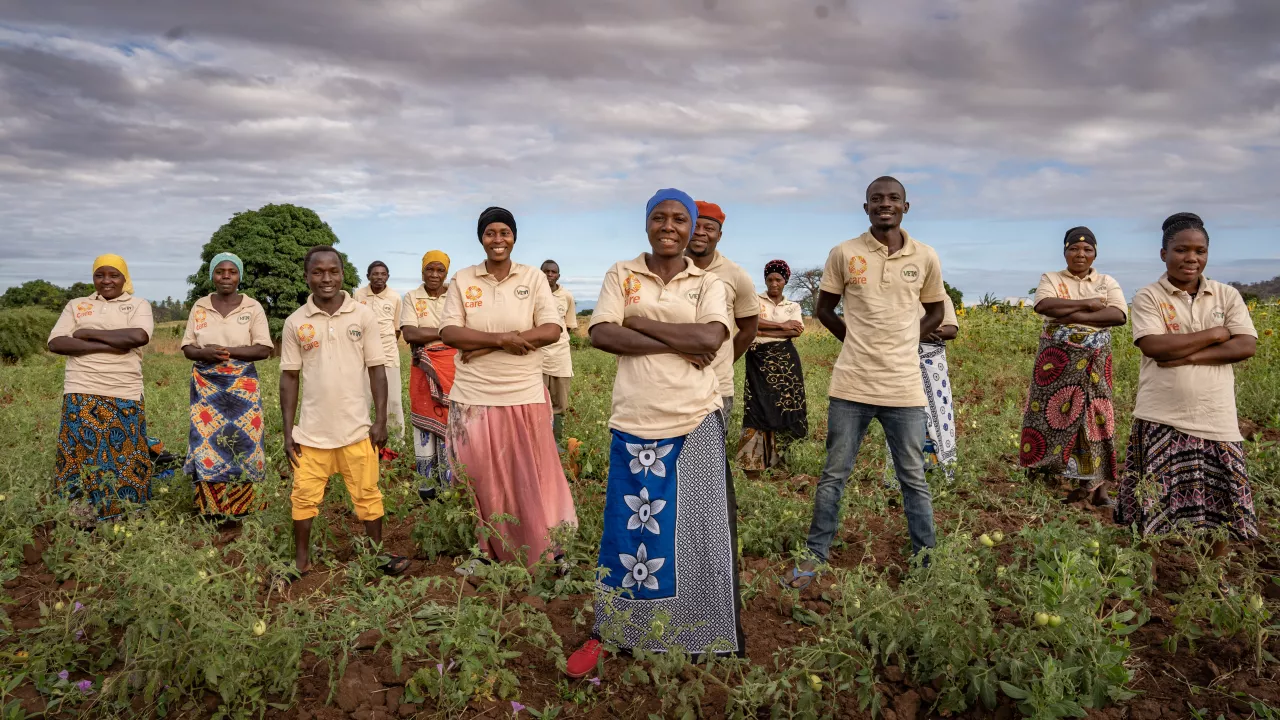 Said Makuna and her VSLA group in Tanzania