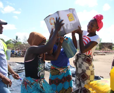 Women with WECARE package Mozambique